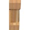 Ekena Millwork Traditional Slat Rough Sawn Bracket w/ Offset Brace, Western Red Cedar, 8"W x 22"D x 22"H BKT0806X22X22TRA06RWR - alternate 4